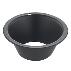 Recesso Lighting 2 Inch Black Smooth Reflector for Recessed Lighting