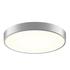 Pi Bright Satin Aluminum LED Flush Mount by Sonneman Lighting