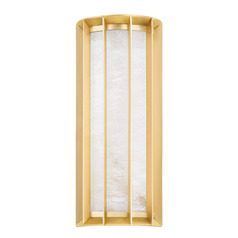 Corbett Lighting Leda Vintage Brass LED Sconce