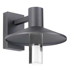 Sean Lavin Ash 12 LED Outdoor Wall Light in Charcoal by VC Modern