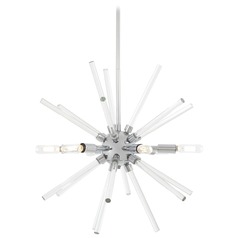 Spiked Chrome Pendant by George Kovacs