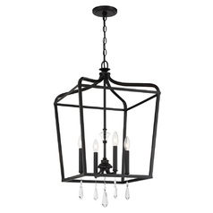 Laurel Estate Convertible Pendant in Coal by Minka Lavery