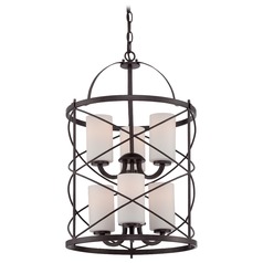 Ginger Old Bronze Chandelier by Nuvo Lighting