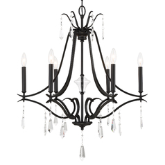 Laurel Estate 6-Light Chandelier in Coal by Minka Lavery