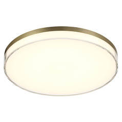 Boada Soft Brass LED Semi-Flush Mount by Minka Lavery