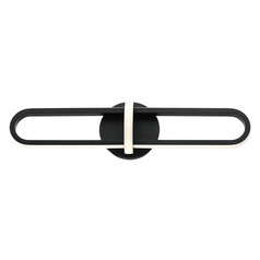Botton 24-Inch LED Bath Light in Black by Eurofase Lighting