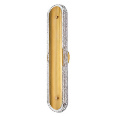 Corbett Lighting Macau Vintage Brass LED Vertical Bathroom Light