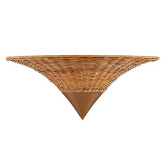 Currey and Company Zola Natural / Khaki Sconce