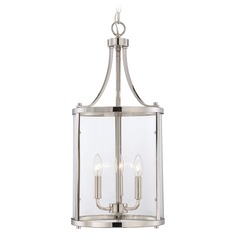 Polished Nickel Pendant by Savoy House