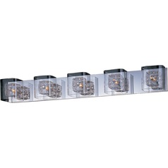 Gem 39-Inch Vanity Light in Polished Chrome by ET2 Lighting
