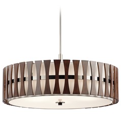 Cirus 30-Inch Pendant in Auburn Stained by Kichler Lighting