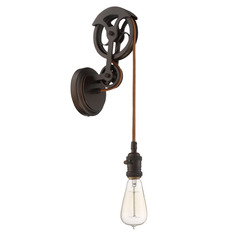Design & Combine Aged Bronze Brushed Sconce by Craftmade Lighting