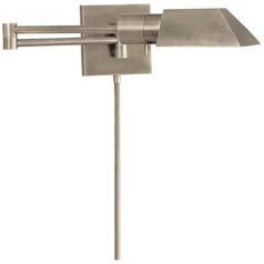 Studio VC Swing Arm Wall Light in Antique Nickel by Visual Comfort Signature