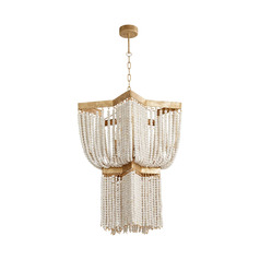 Estrella Pendant in Tinted Gold Leaf by Cyan Design
