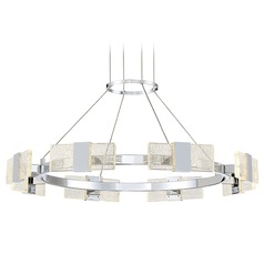 Krone Chrome LED Chandelier by Arnsberg