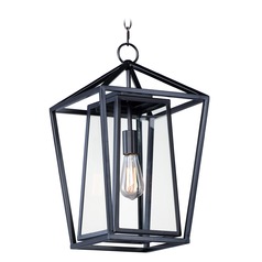 Artisan Black Outdoor Hanging Light by Maxim Lighting