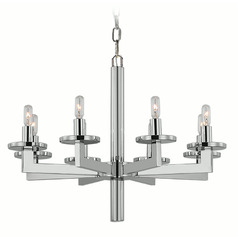 Kelly Wearstler Liaison Chandelier in Polished Nickel by VC Signature