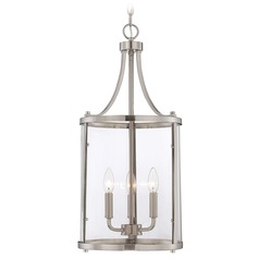 Penrose Satin Nickel Pendant by Savoy House