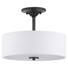 Inspire Graphite Semi-Flush Mount by Progress Lighting