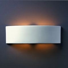 Sconce Wall Light in Bisque by Justice Design Group
