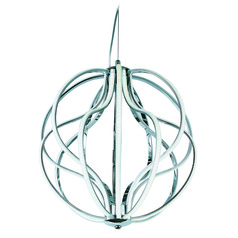 Aura Polished Chrome LED Pendant by ET2 Lighting