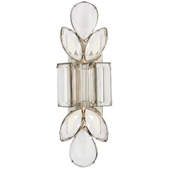 Kate Spade New York Lloyd JeweLED Sconce in Nickel by Visual Comfort Signature