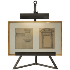 Alexa Hampton Estelle Display Lamp in Gun Metal by Visual Comfort Signature