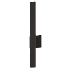 Sword Textured Bronze LED Outdoor Wall Light by Sonneman Lighting