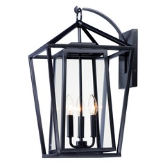 Artisan Black Outdoor Wall Light by Maxim Lighting