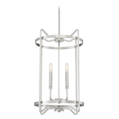 Kent Satin Nickel Pendant by Savoy House