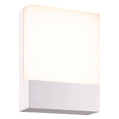 Pecos White LED Outdoor Wall Light by Arnsberg