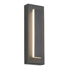 Sean Lavin Aspen 15 LED Outdoor Wall Light in Charcoal by VC Modern