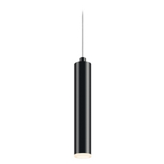 Micro Satin Black LED Mini Pendant by Sonneman Lighting