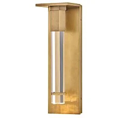 Cecily 16.50-Inch LED Outdoor Wall Light in Brass by Hinkley Lighting