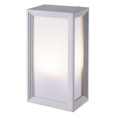 Timok Titanium & Light Grey Outdoor Wall Light by Arnsberg