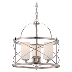 Ginger Brushed Nickel Pendant by Nuvo Lighting
