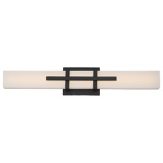 Grill Aged Bronze LED Sconce by Nuvo Lighting