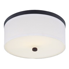 Design Classics Milo Matte Black Flushmount Light