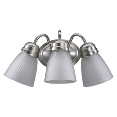 Satin Nickel Bathroom Light by Quorum Lighting