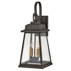 Bainbridge 25-Inch Oil Rubbed Bronze & Heritage Brass Outdoor Wall Light by Hinkley Lighting