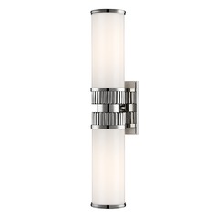 Harper Polished Nickel Bathroom Light by Hudson Valley Lighting