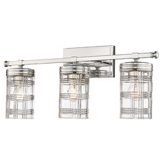 Archer Polished Nickel Bathroom Light by Z-Lite
