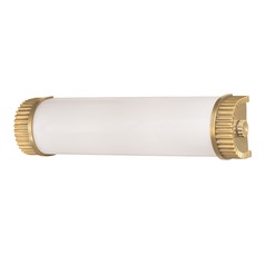 Benton Aged Brass Bathroom Light by Hudson Valley Lighting