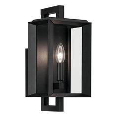 Kroft 14-Inch Outdoor Wall Light in Textured Black by Kichler Lighting