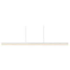 Stiletto Satin White LED Pendant by Sonneman Lighting