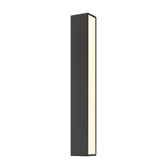 Sideways Textured Bronze LED Outdoor Wall Light by Sonneman Lighting