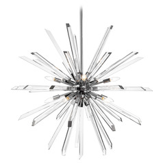 Burst Chrome Chandelier by Z-Lite