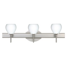 Besa Lighting Tay Satin Nickel LED Bathroom Light