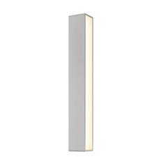Sideways Textured Gray LED Outdoor Wall Light by Sonneman Lighting