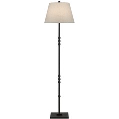 Lohn Floor Lamp in Mole Black by Currey & Company